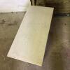 Rustic White Wooden Bench/Stool with Heart Cutout - 4