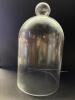 Set of 3 Extra Large Glass Bell Jar Dome with Knob Handle - 3