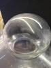 Set of 3 Extra Large Glass Bell Jar Dome with Knob Handle - 6