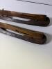 Antique Wooden Strap-On Ice Skates, Iron Blades, c. Late 19th/Early 20th Century - 5