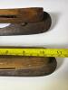 Antique Wooden Strap-On Ice Skates, Iron Blades, c. Late 19th/Early 20th Century - 6