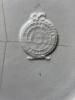 Victorian Ironstone Chamber Pot with Wheat Motif Embossed Mark, England - 6