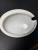 Mixed Antique White Porcelain Tureen Lids - 5