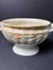 Antique English Ironstone Footed Tureen Bowl, Relief Handles - 3
