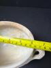 Antique English Ironstone Footed Tureen Bowl, Relief Handles - 9