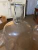 Large Bell Jars and various mixed domes and bowl lot - 4