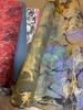 Artisan Decorative Paper Lot &ndash; Publique Living PopMat Placemats, Marbled Rolls, Die-Cut Designs - 7