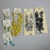 Lot of Button Earrings and Necklaces