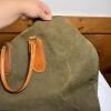 Glenroyal Green Leather Duffel Bag - 6
