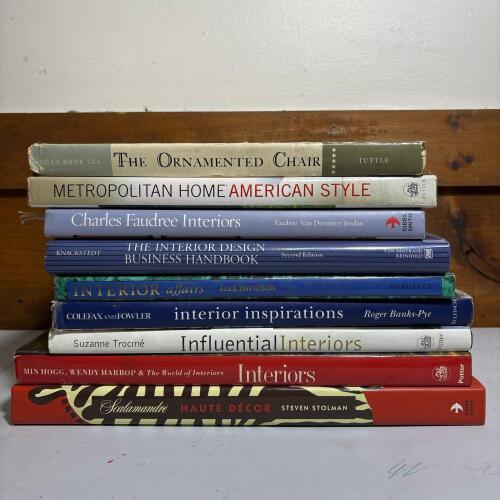 Lot of Interior Design Books