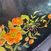 Hand-Painted Toleware Tray with Floral Cornucopia Design - 6