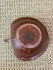 Handcrafted Redware Heart-Shaped Trinket Dish with Decorative Scrolls - 3