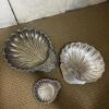 Six Silver-Plated Shell-Shaped Serving Dishes - Some Leonard - 3