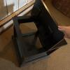 Black Glass Tabletop Display Case - 3