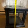 Black Glass Tabletop Display Case - 9