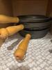 Berndes 7-Piece Cast Aluminum Cookware Set with Wooden Handles - 5