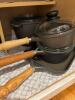 Berndes 7-Piece Cast Aluminum Cookware Set with Wooden Handles - 6