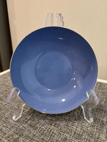 Cathrineholm Blue Enamelware Bowl Designed by Grete Prytz Kittelsen