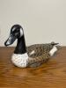 Hand-Carved Wooden Canada Goose