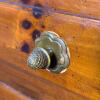 Wood 3-Drawer Nightstand with Dovetail Joints and Metal Knobs - 7
