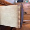 Wood 3-Drawer Nightstand with Dovetail Joints and Metal Knobs - 4