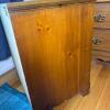 Wood 3-Drawer Nightstand with Dovetail Joints and Metal Knobs - 7
