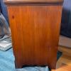 Wood 3-Drawer Nightstand with Dovetail Joints and Metal Knobs - 8