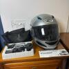 GMAX Motorcycle Helmet & Cardo Scala Rider Bluetooth Set