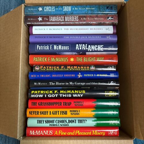 Patrick F. McManus Hardcover Book Lot