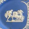 Wedgwood Blue & White Jasperware Oval Tray - 2