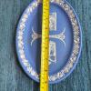Wedgwood Blue & White Jasperware Oval Tray - 9