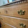 Traditional Wood Dresser with Attached Mirror - 3