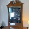 Traditional Wood Dresser with Attached Mirror - 5