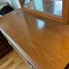 Traditional Wood Dresser with Attached Mirror - 8
