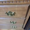 Traditional Wood Dresser with Attached Mirror - 9