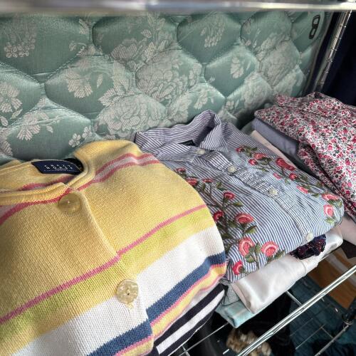 Women's Clothing Lot: Sweaters, Blouses, & Pants