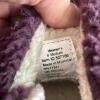 L.L.Bean Women's Purple Cozy Slipper Booties, Size 8 - 4