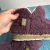 L.L.Bean Women's Purple Cozy Slipper Booties, Size 8 - 5