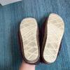 L.L.Bean Women's Purple Cozy Slipper Booties, Size 8 - 6