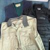 Men's Vests Lot: Puffer, Quilted Vest, & Columbia Omni-Shield