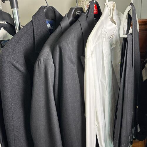 Men's Formal Wear & Overcoat Lot