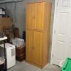 Hodedah Import Tall Storage Cabinet<br/>