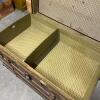 Large Antique Flat-Top Steamer Trunk - 7