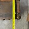 Large Antique Flat-Top Steamer Trunk - 10