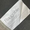 Ruggable 2-Piece Solid Light Beige/Grey Washable Rug - 2