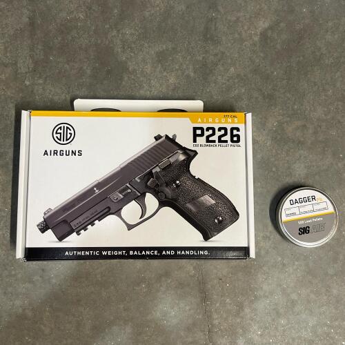 SIG Sauer P226 CO2 Blowback Pellet Pistol, .177 Cal