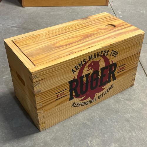 Ruger Wooden Storage Box