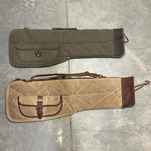 Ruger and L.L.Bean Canvas/Leather Soft Gun Cases