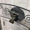 Decorative Garden Hose Stand with Brass Faucet and Garden Flag Holder With Flags - 5