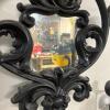 Victorian Style Cast Iron Hall Tree With Ornate Hooks - 4
